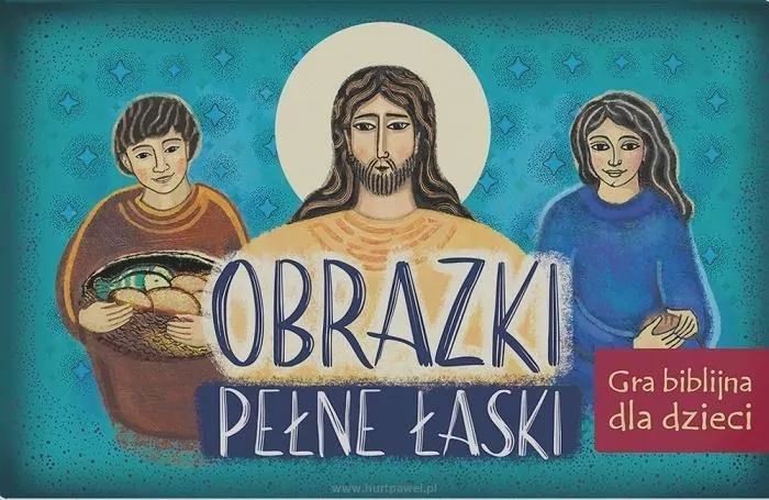 Obrazki pełne łaski. Gra biblijna dla dzieci - tantis.pl