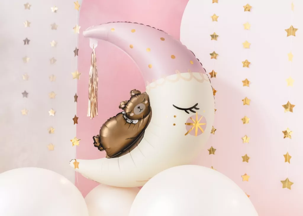 Balon foliowy. Miś na księżycu - tantis.pl
