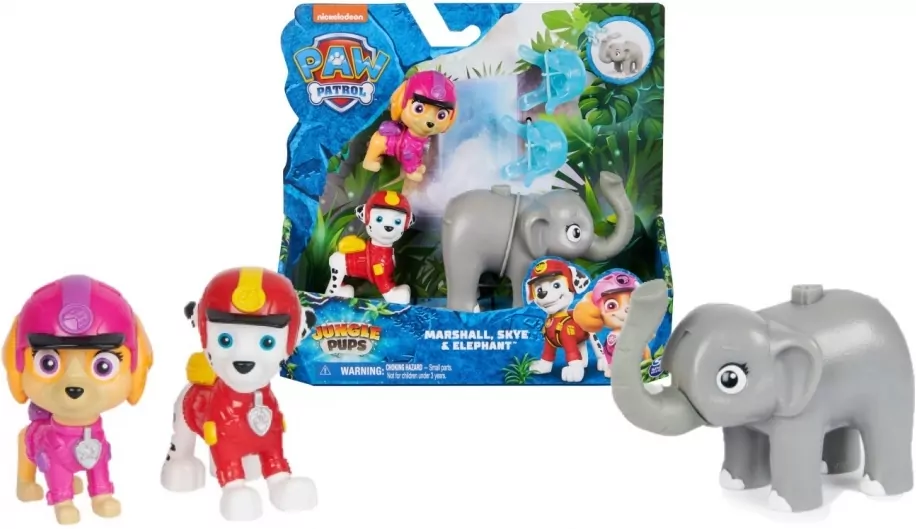 Patrol z dżungli - figurki Marshall i Skye Psi Patrol - tantis.pl
