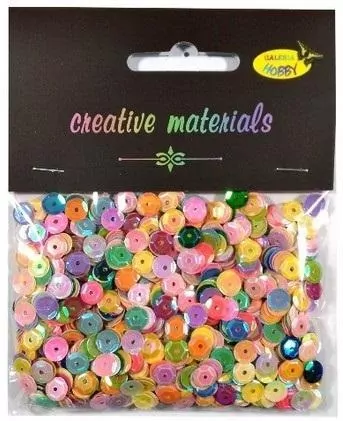 Cekiny opalizyjące 6mm 20g - tantis.pl