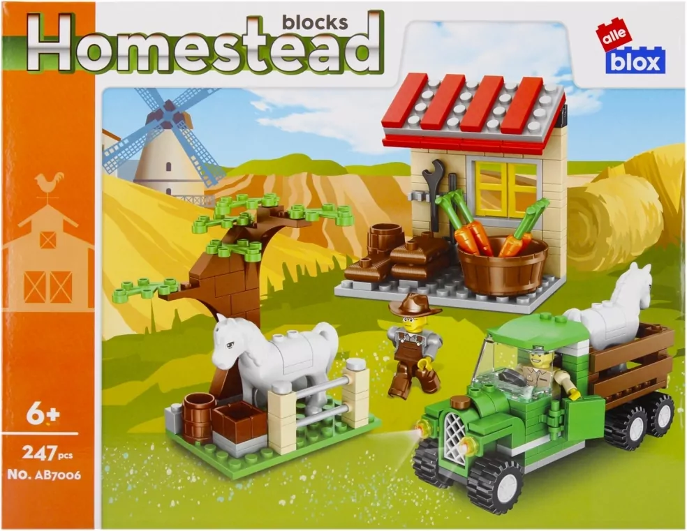 Klocki konstrukcyjne Farma ALLEBLOX - tantis.pl