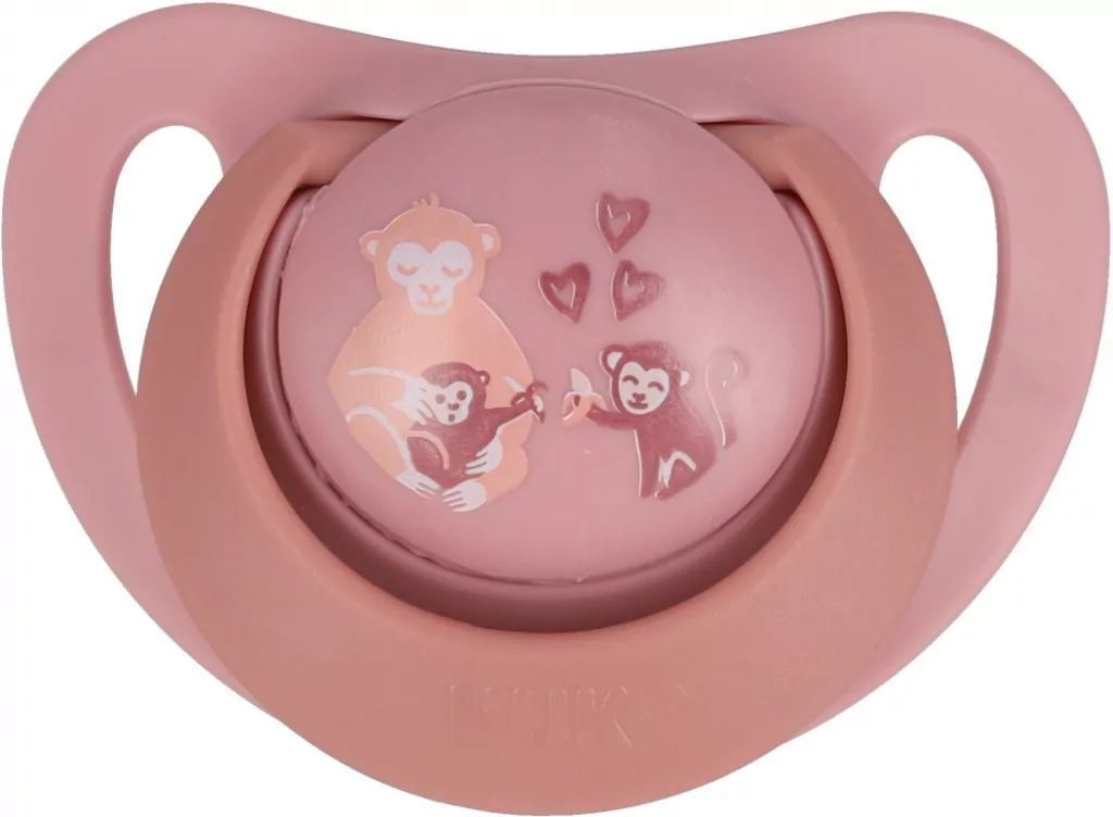 NUK. First Choice. Smoczki. 6-18 miesięcy. Małpa. Kangur. 2 sztuki - tantis.pl