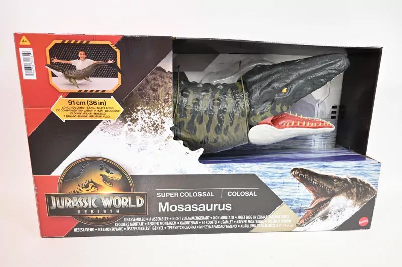 Jurassic World Kolosalny Mozazaur Figurka Dinozaur - tantis.pl