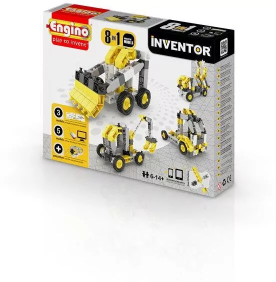 Klocki konstrukcyjne 8w1 Industrial Engino Inventor - tantis.pl