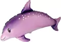 Balon foliowy Słodki Delfin różowy 60cm - tantis.pl