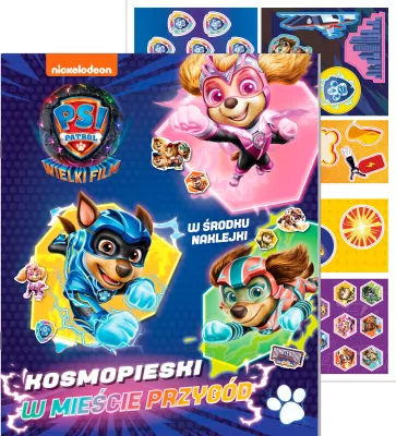 Psi Patrol. Wielki film. Kosmopieski w mieście przygód