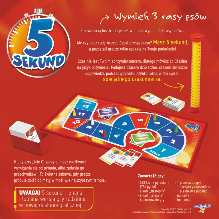 Trefl. 5 sekund. 100 nowych pytań - tantis.pl