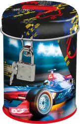 Skarbonka z kłódką Formuła I DERFORM