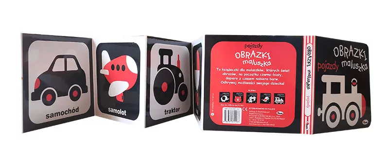 Pojazdy. Obrazki maluszka - tantis.pl