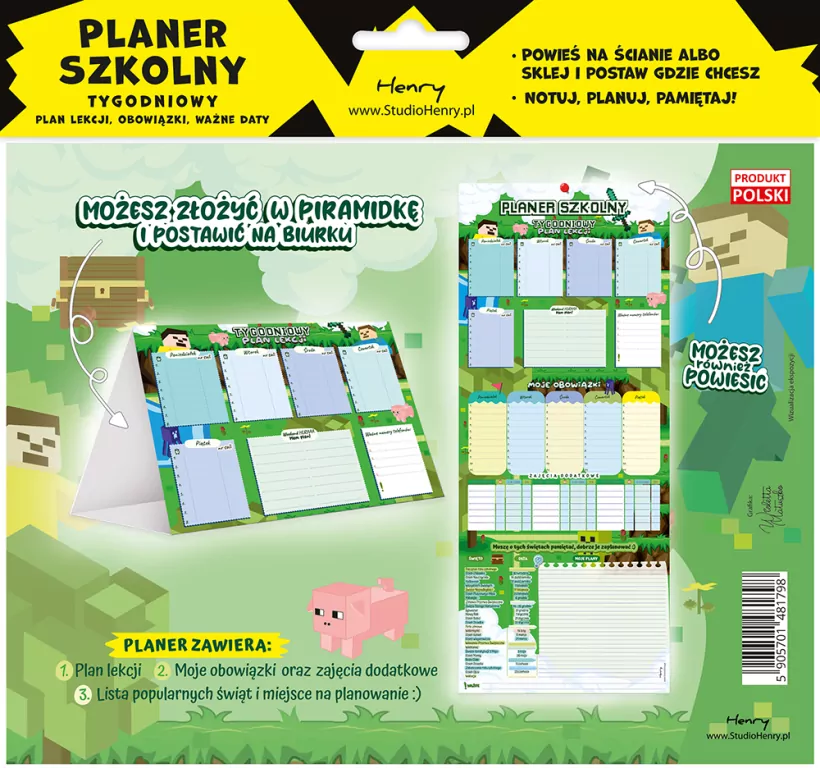 Planer tygodniowy - tantis.pl