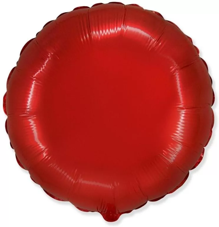 Balon foliowy 46cm Okrągły czerwony - tantis.pl