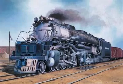Model do sklejania. Big Boy Locomotive 1:87 - tantis.pl