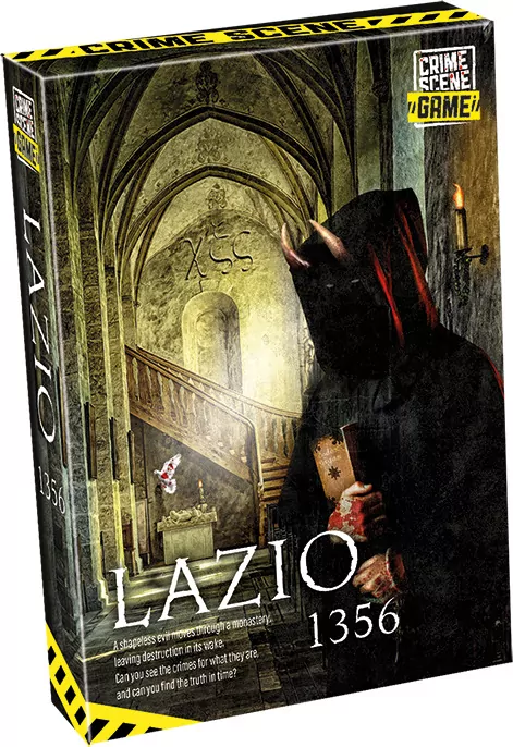 Crime Scene Lazio 1356. Gra planszowa - tantis.pl
