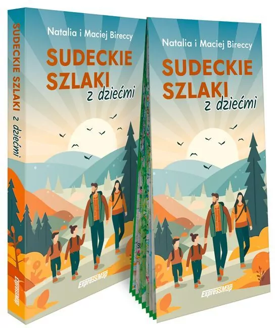 Sudeckie szlaki z dziećmi przewodnik +mapa - tantis.pl