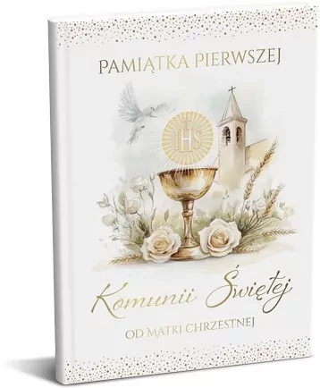 Pamiątka książeczka Komunia - tantis.pl