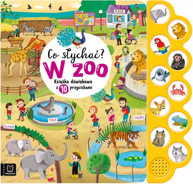 Co słychać? W zoo. 10 odgłosów - tantis.pl