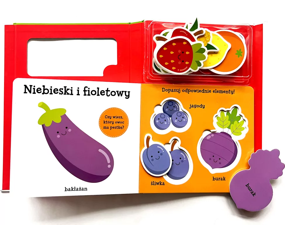 Warzywa i owoce. Akademia Mądrego Dziecka... - tantis.pl