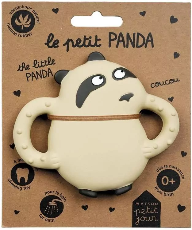 Gryzak z naturalnego kauczuku Panda - tantis.pl