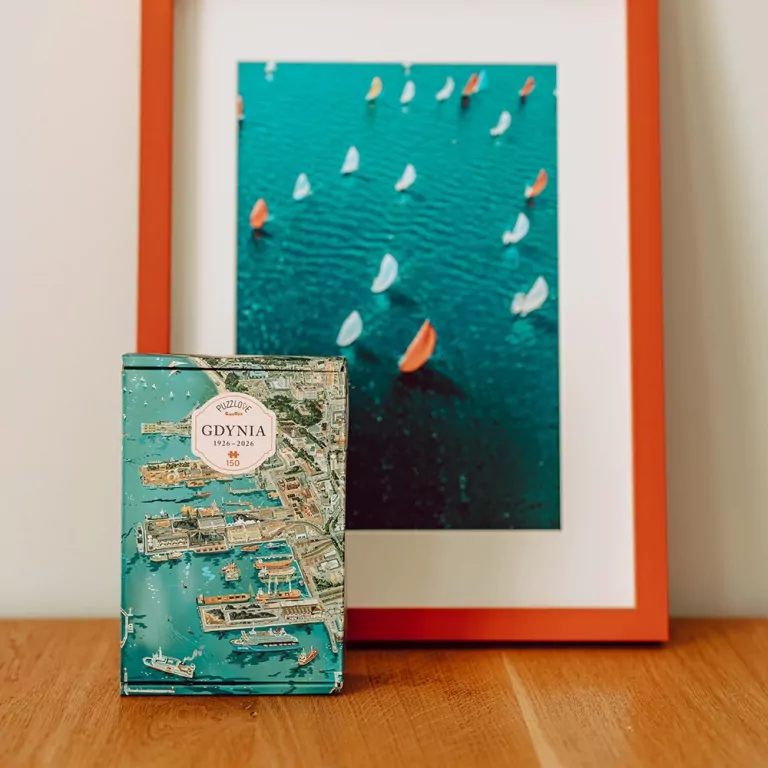 CzuCzu. Puzzlove Gdynia. 150 el. - tantis.pl