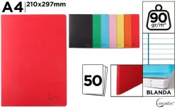 Notatnik A4/50 linia MIX