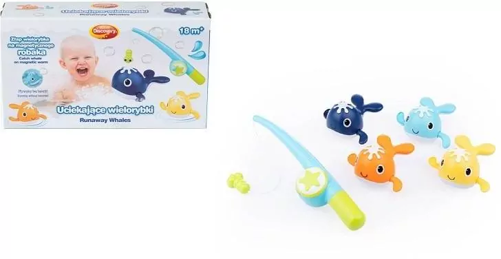 Uciekające wielorybki 50488 - tantis.pl