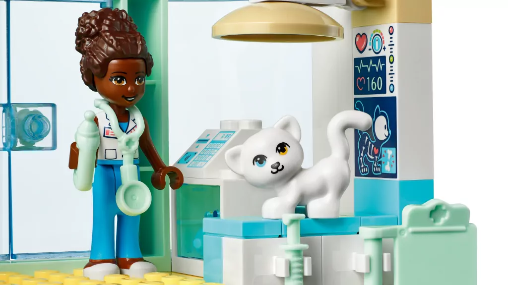 LEGO® Friends. Klinika dla zwierzątek. 41695 - tantis.pl