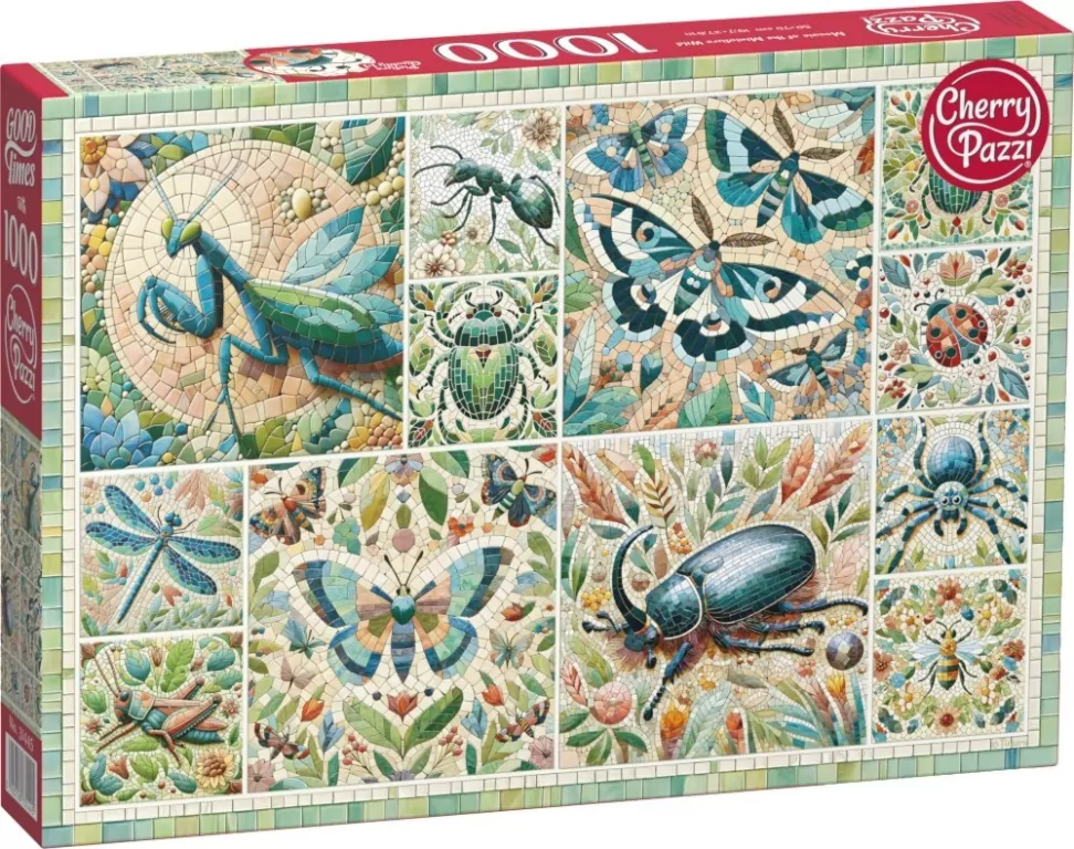 Puzzle 1000 CherryPazzi Mosaic of the Miniature Wild 31445 - tantis.pl