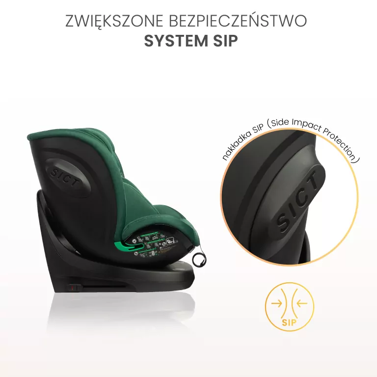 Caretero Fotelik Comfi niebieski (40-150cm) - tantis.pl