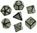 Komplet Kości "Zew Cthulhu" 7th Edition - Czarno-zielony - tantis.pl
