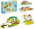 Baby Puzzle 4w1. Dzikie zwierzęta - tantis.pl