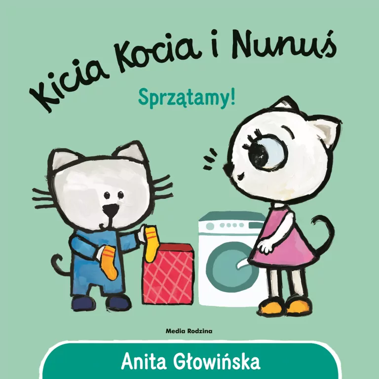 Kicia Kocia i Nunuś. Sprzątamy! - tantis.pl