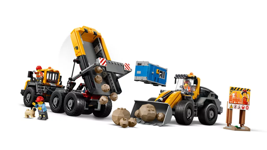 LEGO® Wywrotka i ładowarka czołowa 60494 - tantis.pl