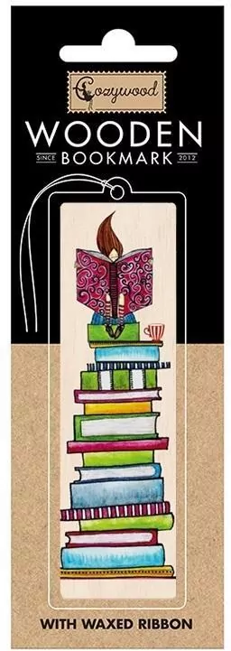 Zakładka drewniana Książki - tantis.pl