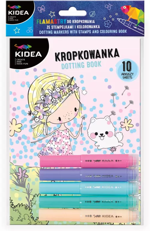 Malowanie kropkami. Wróżki - tantis.pl