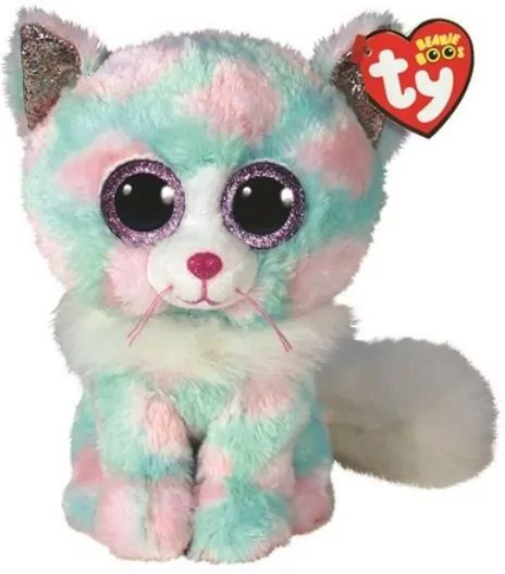 Beanie Boos Pastelowy kot 15 cm - tantis.pl