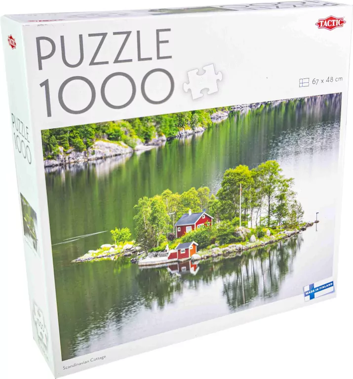 Puzzle 1000 Scandinavian cottage - tantis.pl