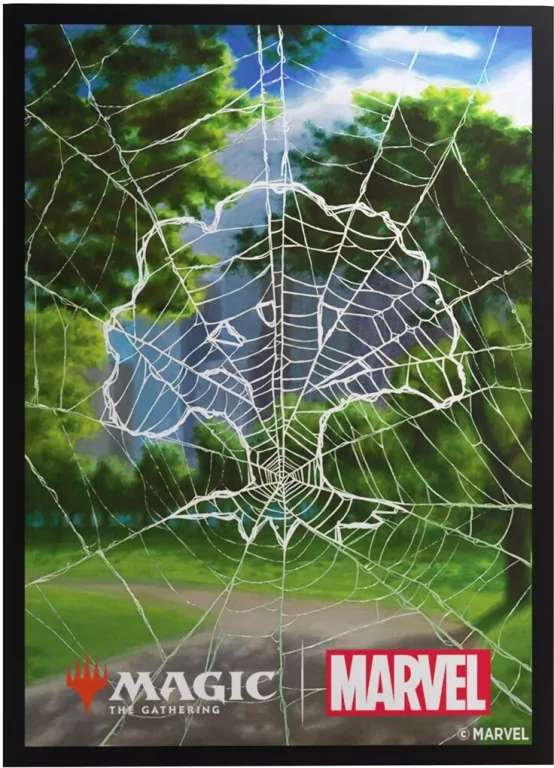 Gamegenic: Magic the Gathering - Marvel's Spider-Man - Premium Art Sleeves - Forest - tantis.pl