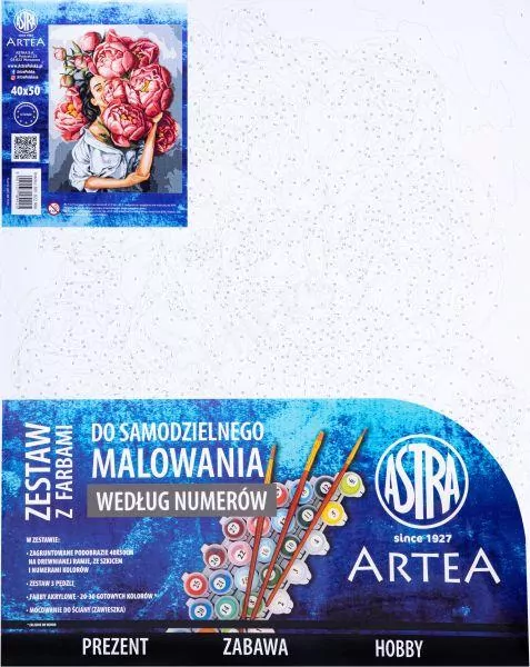 Malowanie po numerach Astra Artea W piwoniach - tantis.pl