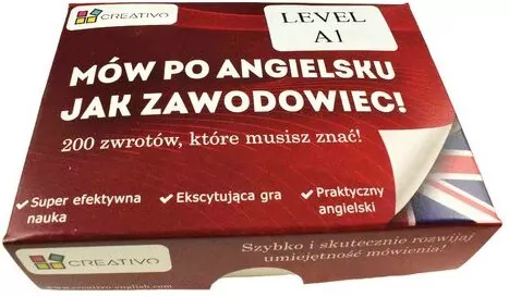 Mów po angielsku jak zawodowiec A1 CREATIVO - tantis.pl