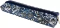 Piórnik szkolny młodzieżowy student jamnik Ornament Blue - tantis.pl