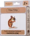 Mama Maluje. Puzzle 4-elementowe. Zwierzęta leśne - tantis.pl