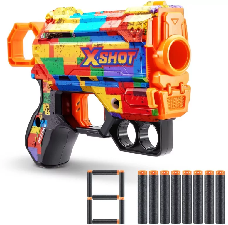 Wyrzutnia SKINS MENACE (8 Strzałek) wzór Striper - tantis.pl