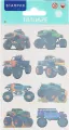 Tatuaż Monster Truck 10x19cm - tantis.pl