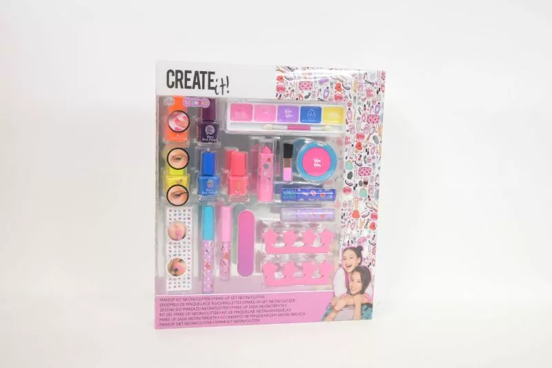 Zestaw Make-up neon brokat CREATE IT! - tantis.pl