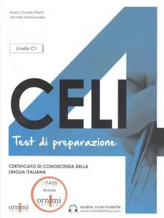 CELI 4 C1 testy przygotowujące do egzaminu z włoskiego + audio online - tantis.pl