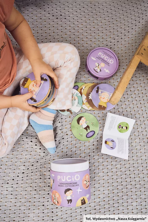 Pucio. Logopedyczne memo języczkowe. Pucio - tantis.pl