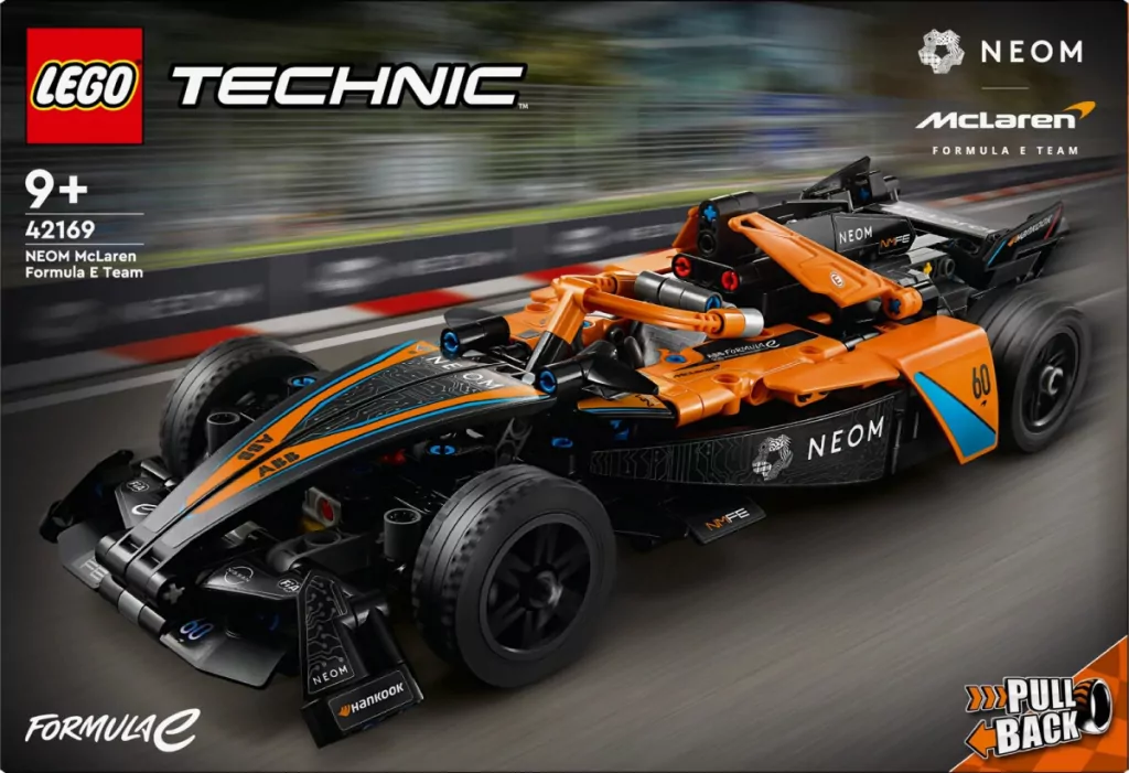 LEGO® Technic. NEOM McLaren Formula E Race Car 42169 - tantis.pl