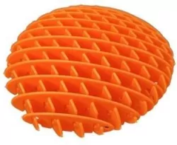 Gniotek antystresowy pomarańczowa 10cm