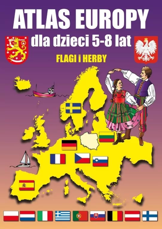 Atlas Europy dla dzieci 5-8 lat - tantis.pl