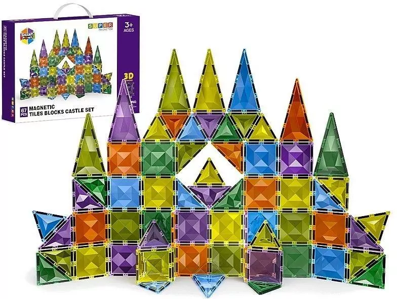 Klocki magnetyczne 67el - tantis.pl